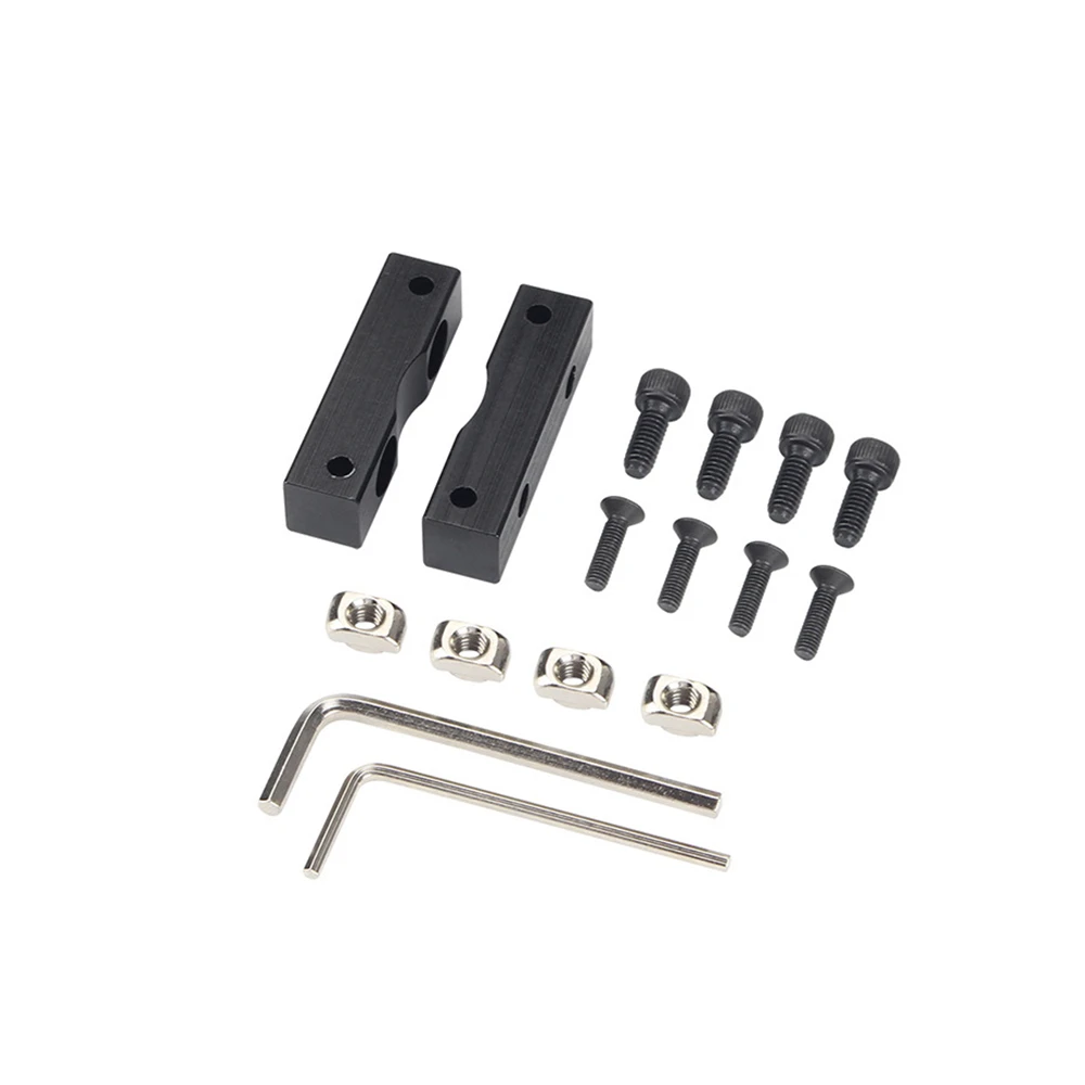 

3D Printer Parts Aluminum Alloy Z axis Stepper Motor Mount Block for Ender 3/ Ender 3 Pro/CR-10 Series Upgrade Kit