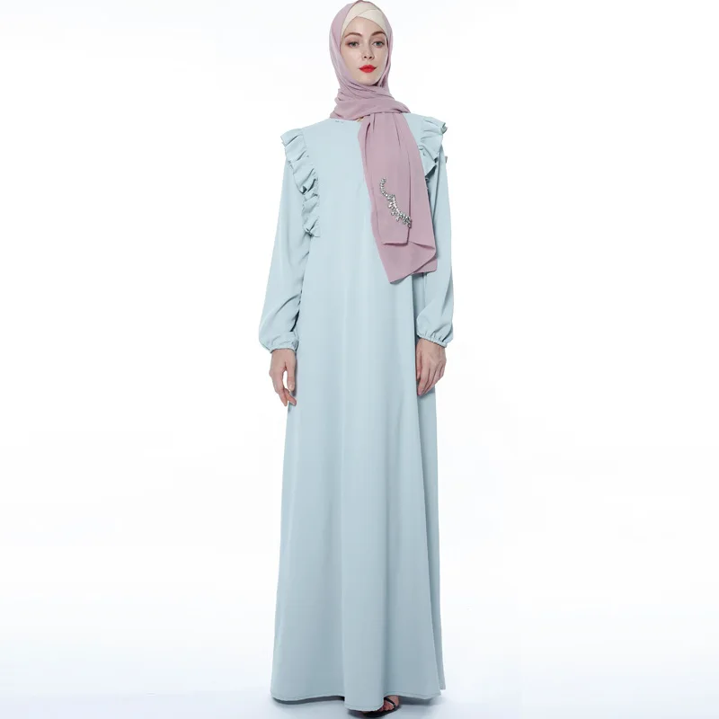 Abaya Турецкая женская одежда мусульманское платье халат кафтаны Дубай Абайи