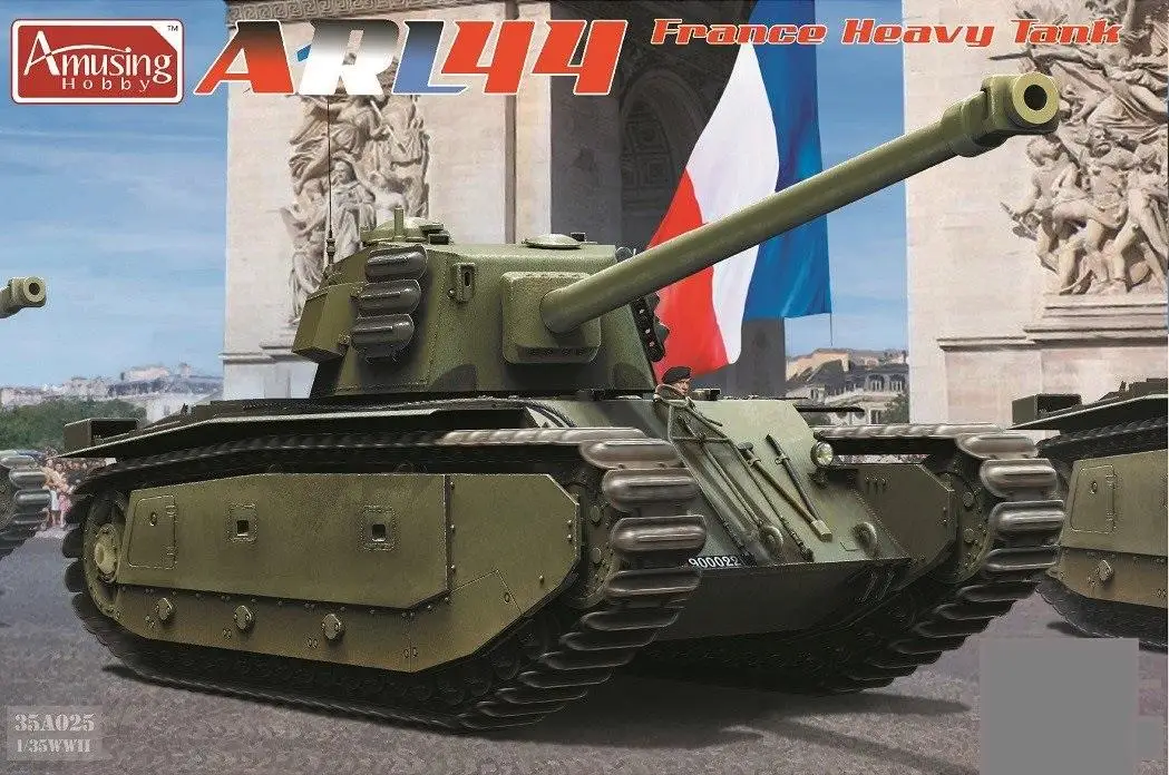 Amusing Hobby 35A025 1/35 набор моделей французский армейский Танк ARL44 пластик