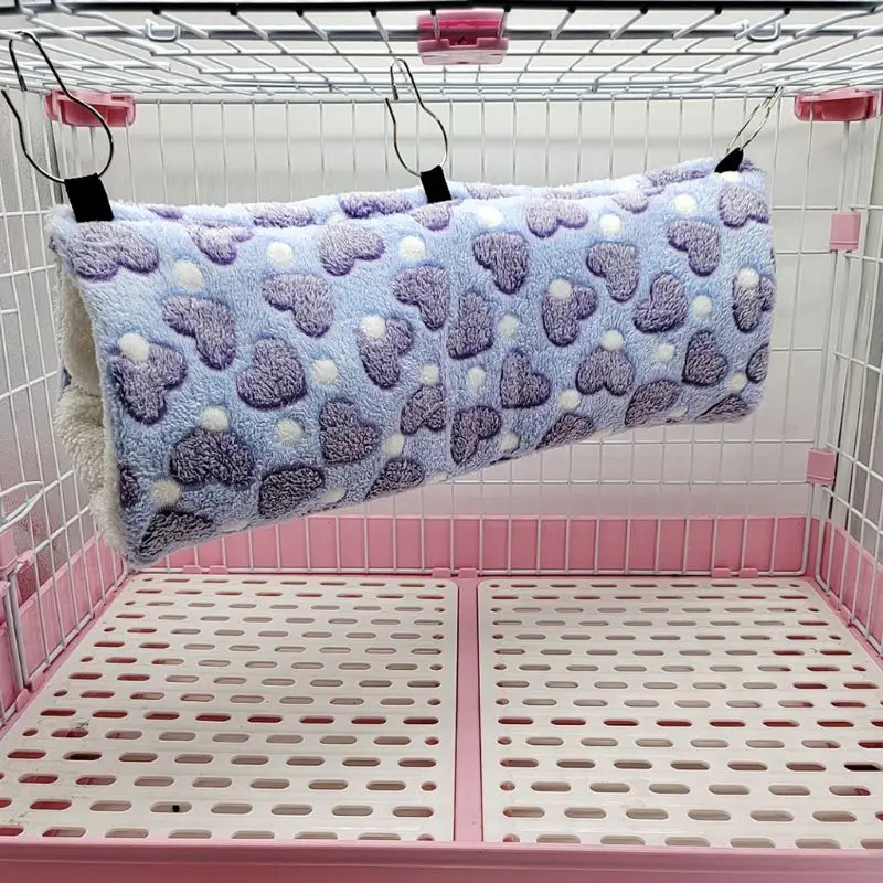 

Small Animals Chinchilla Ferret Squirrel Rat Hanging Tunnel Hamster Sugar Glider Hammock Swing Cage Sleeping Bed House