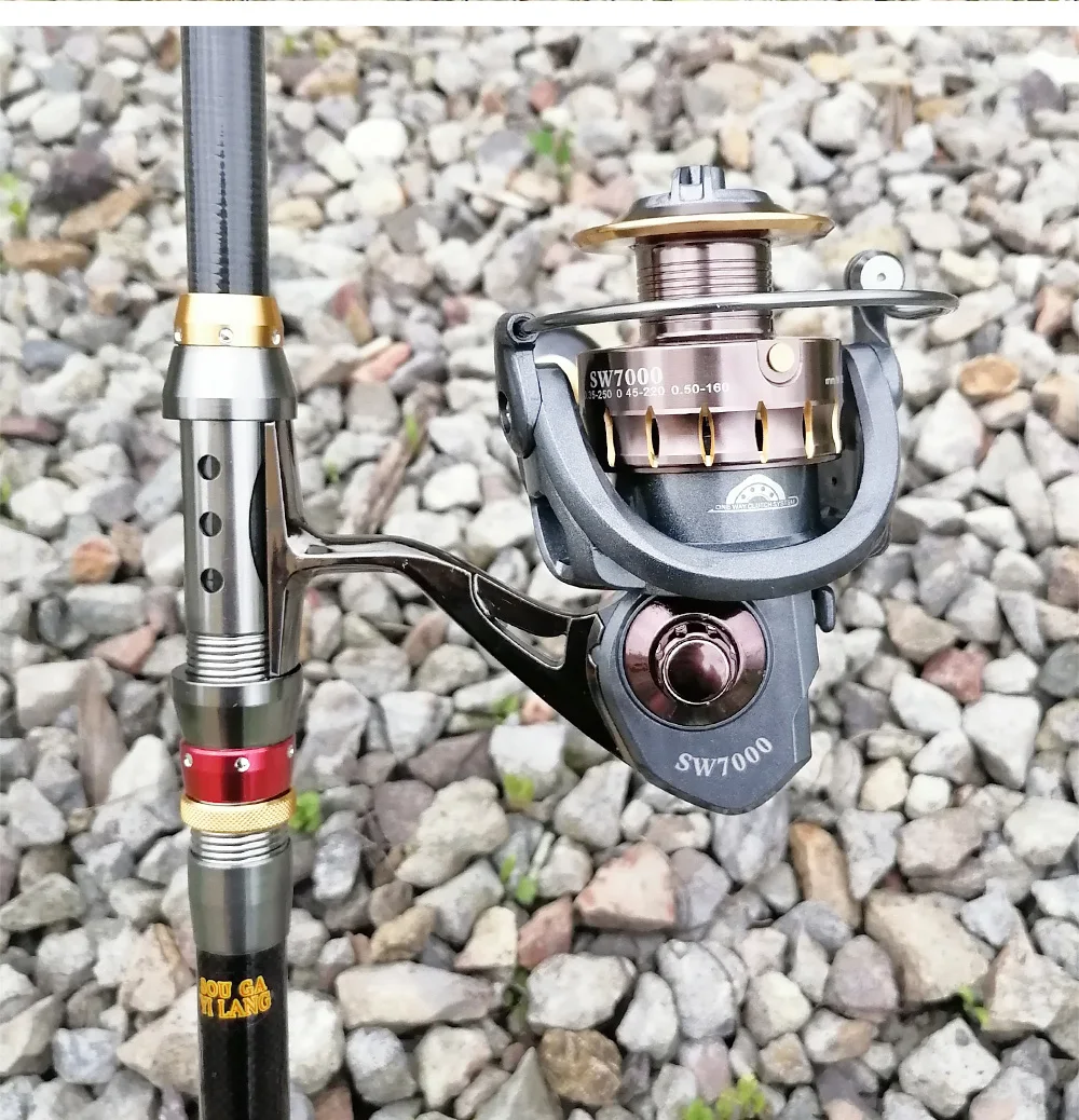 

Fishing Reel SW2000-7000 Series Full Metal Rock Fishing Sea Fishing Long-Distance Spinning Wheel Sea Fishing Reel Accessories