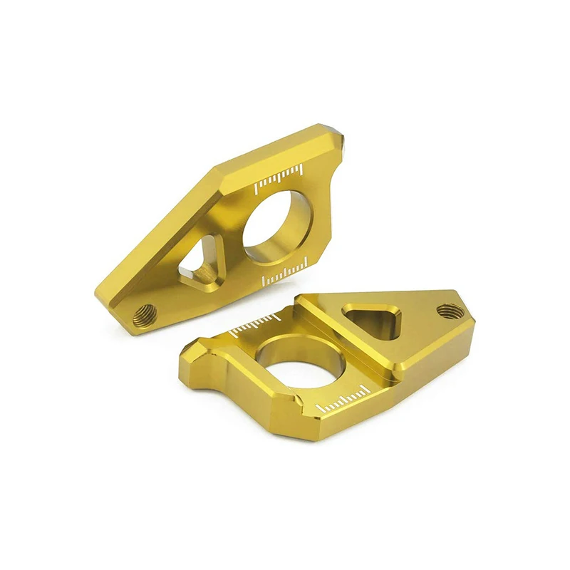 BDJ For Yamaha T max 530 FZ8 FZ1 YZF R1 CNC Motorcycle Rear Axle Spindle Chain Adjuster Blocks | Автомобили и мотоциклы