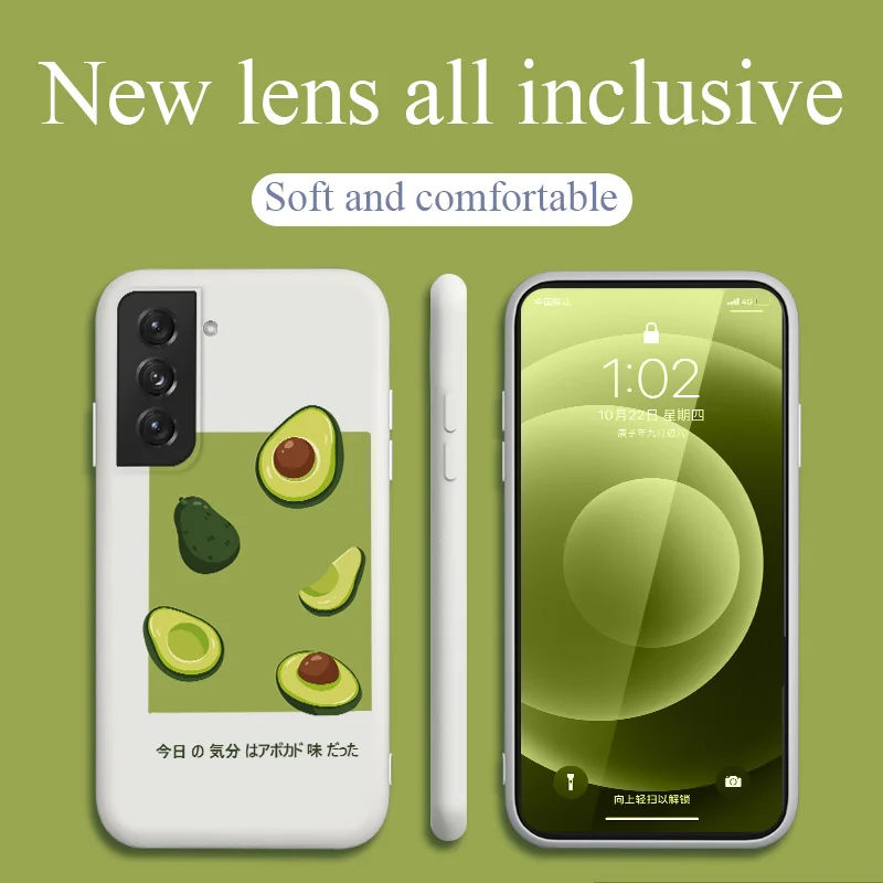 

Fruit Anatomy Phone Case For Samsung Galaxy S21 S20 FE S10 Note 20 10 Ultra Plus A72 A52 A42 A32 A12 A02S Cover