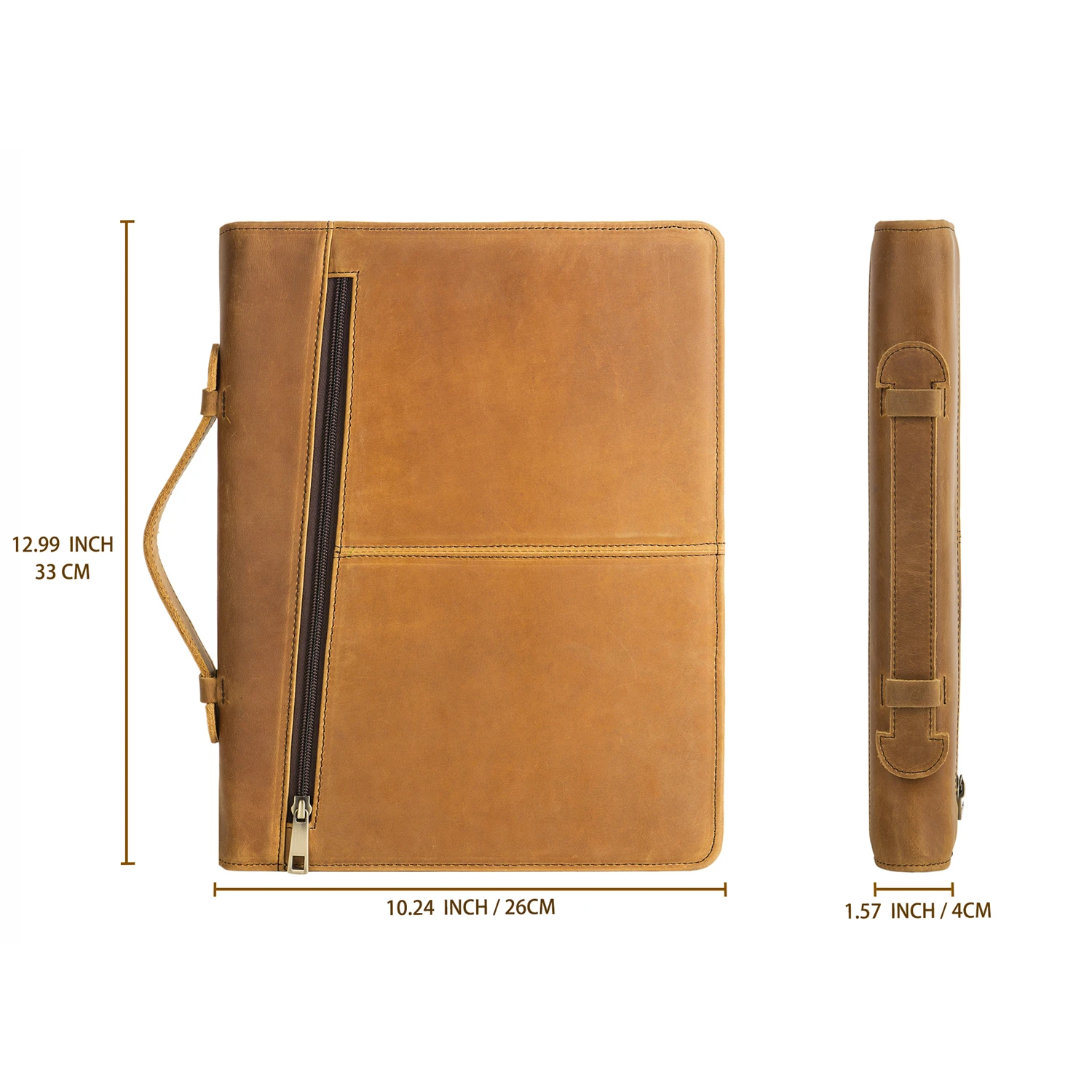 Ручная работа винтажный портфель из натуральной кожи A4 папка индивидуальный