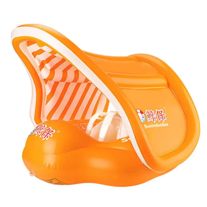 

Детское плавательное кольцо, утолщенное экологически чистое кольцо для подмышек, для новорожденных, кольцо для защиты от солнца, навес, Леж...