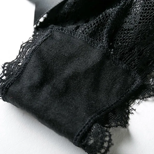 

Amazing Women Lingerie G String Lace Underwear Femal Sexy T-back Thong Sheer Panties Japan Style Hot Sale Transparent Knickers