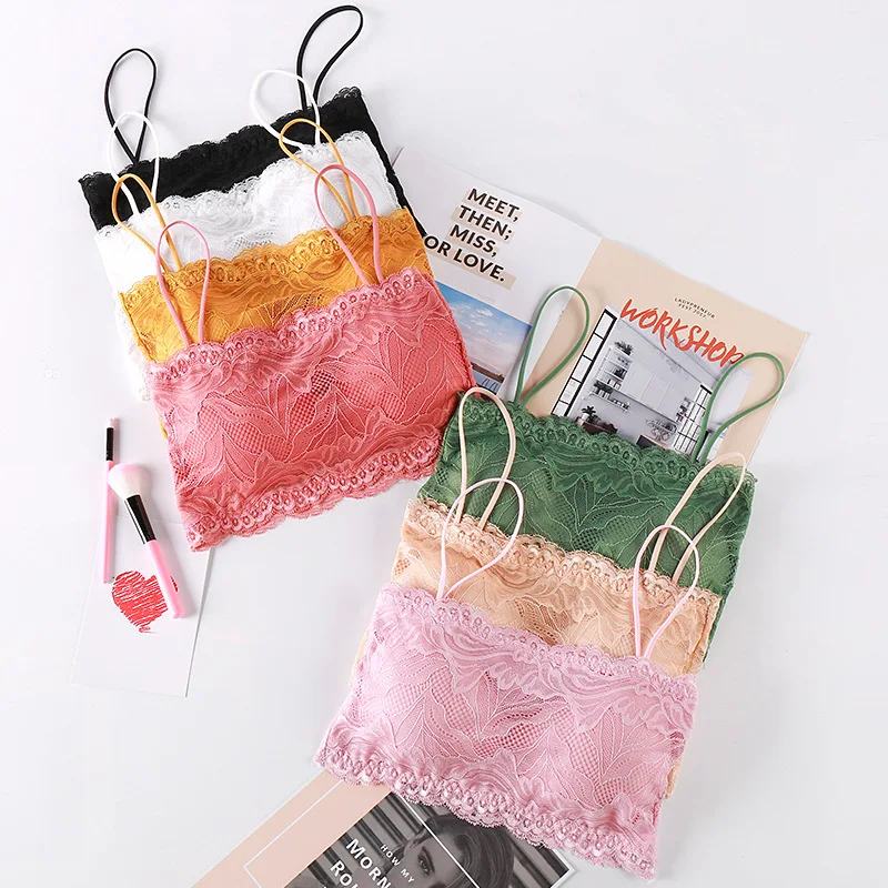 

Linbaiway Women Beauty Back Bralette Push up Bras Sexy Seamless Lingerie Female Brassiere Underwear Intimate Femme Lace Bra