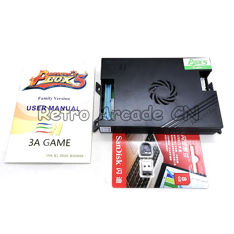 

New Arrival Pandora Box 5 Home Edition 960 in 1 Game Motherboard Family Version for Arcade Game Joystick Arcade Marchine Cabinet
