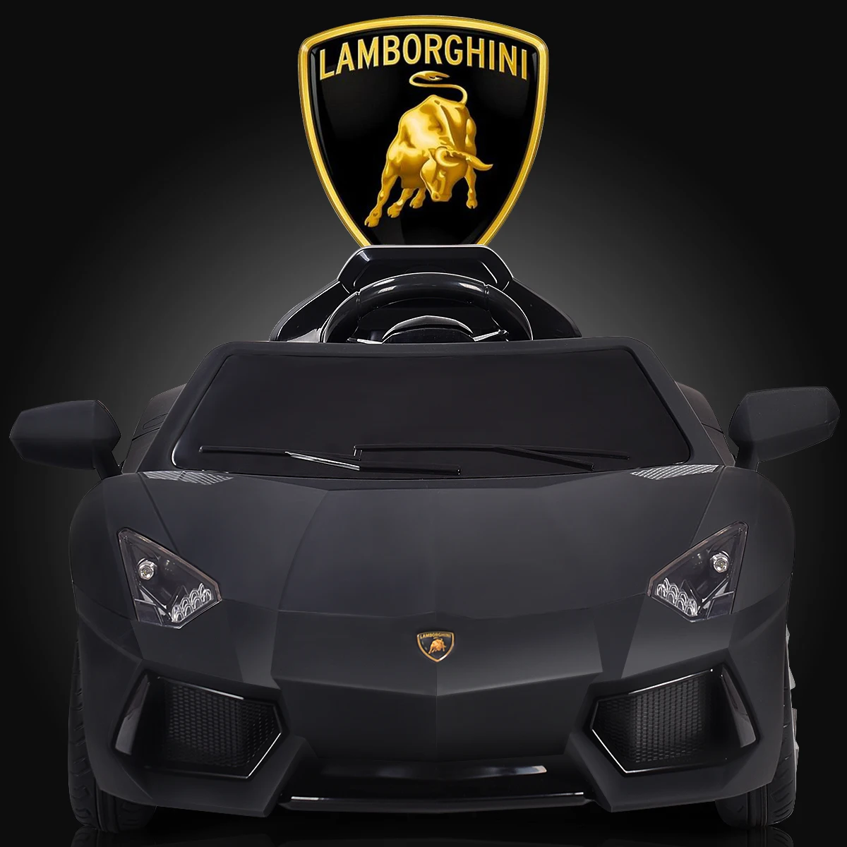 12V Lamborghini Aventador лицензированный Электрический детский автомобиль RC с подсветкой и