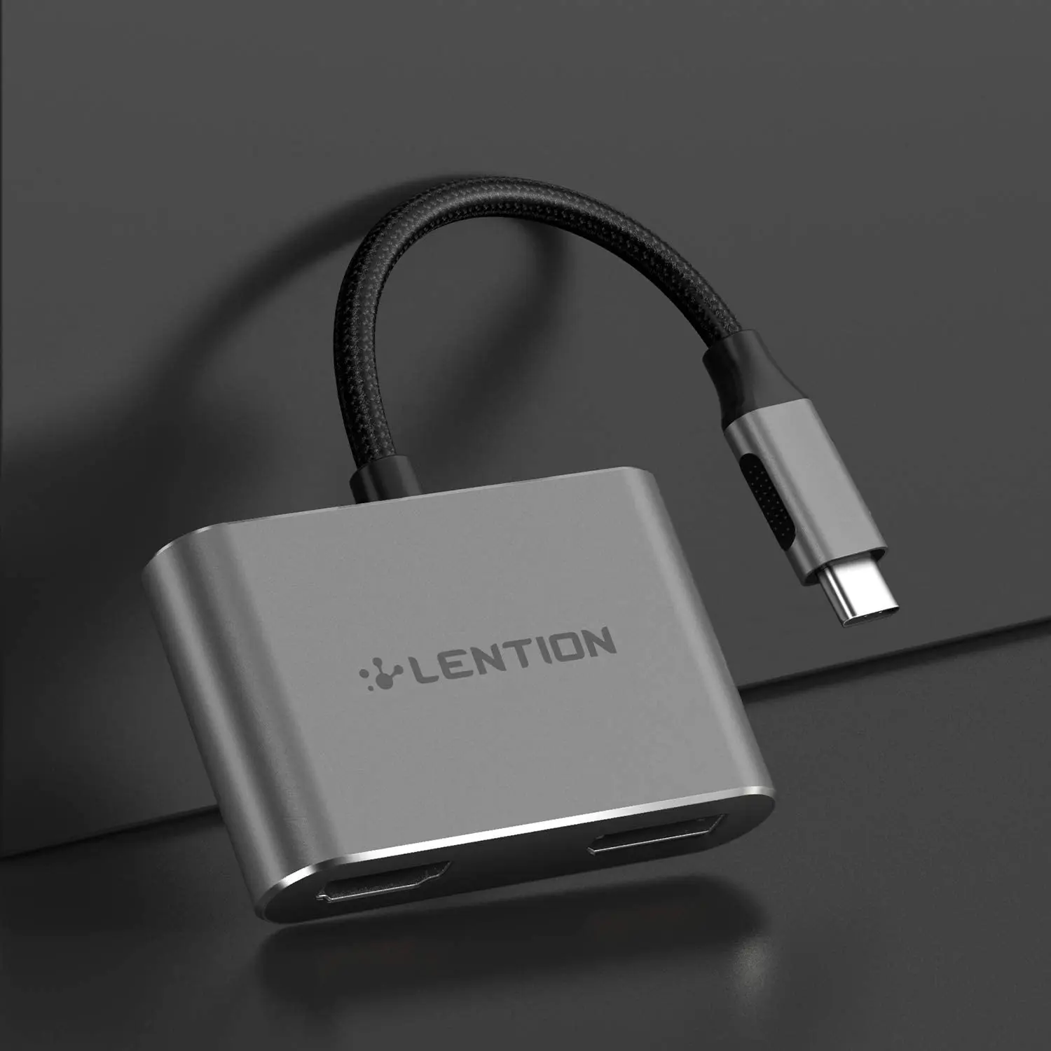 USB C к HDMI и DisplayPort двойной 4K дисплеи Цифровой AV адаптер для MacBook Pro (Thunderbolt 3) 2018 2019 Mac