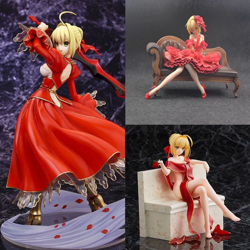 Аниме Фигурка Fate Stay Night Нерон Клавдий саблей экшн фигурка сексуальная модель