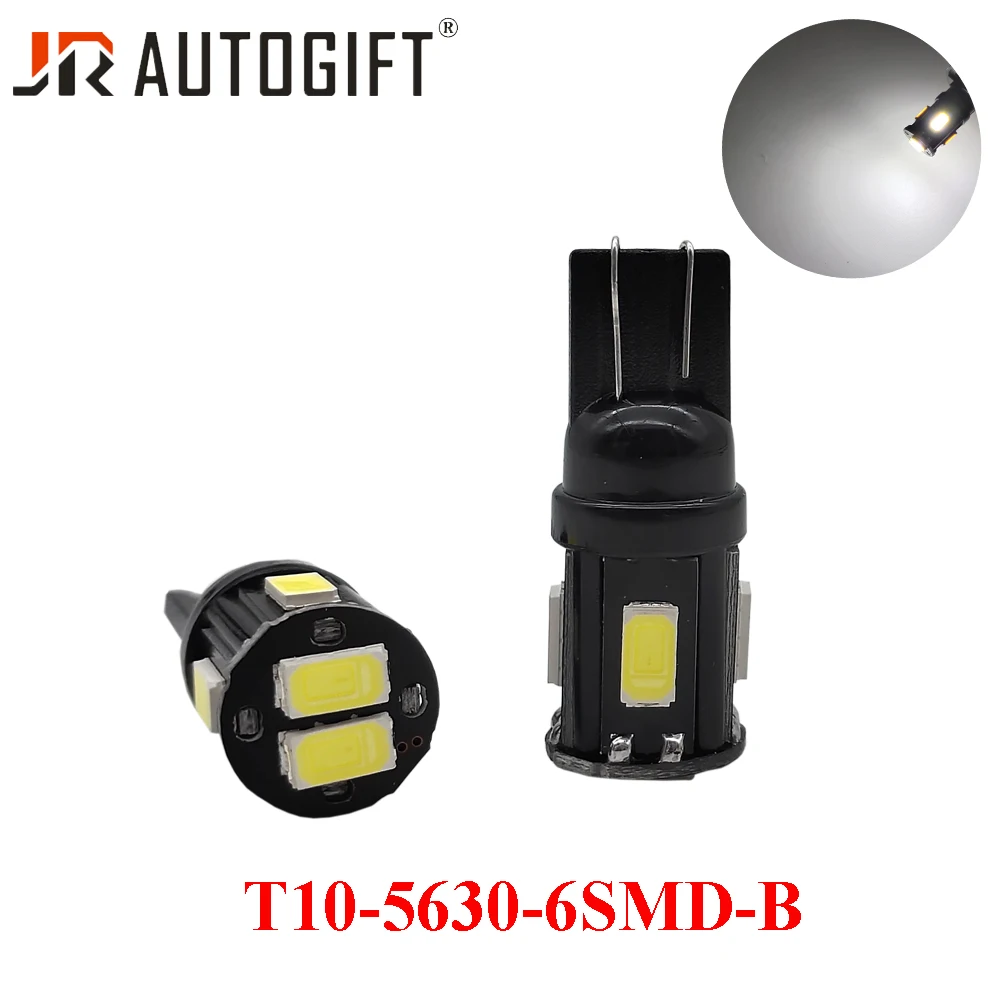 200 шт. автомобильный Стайлинг светодиодный 194 168 T10 W5W 5630 5730 6SMD чип автомобиля