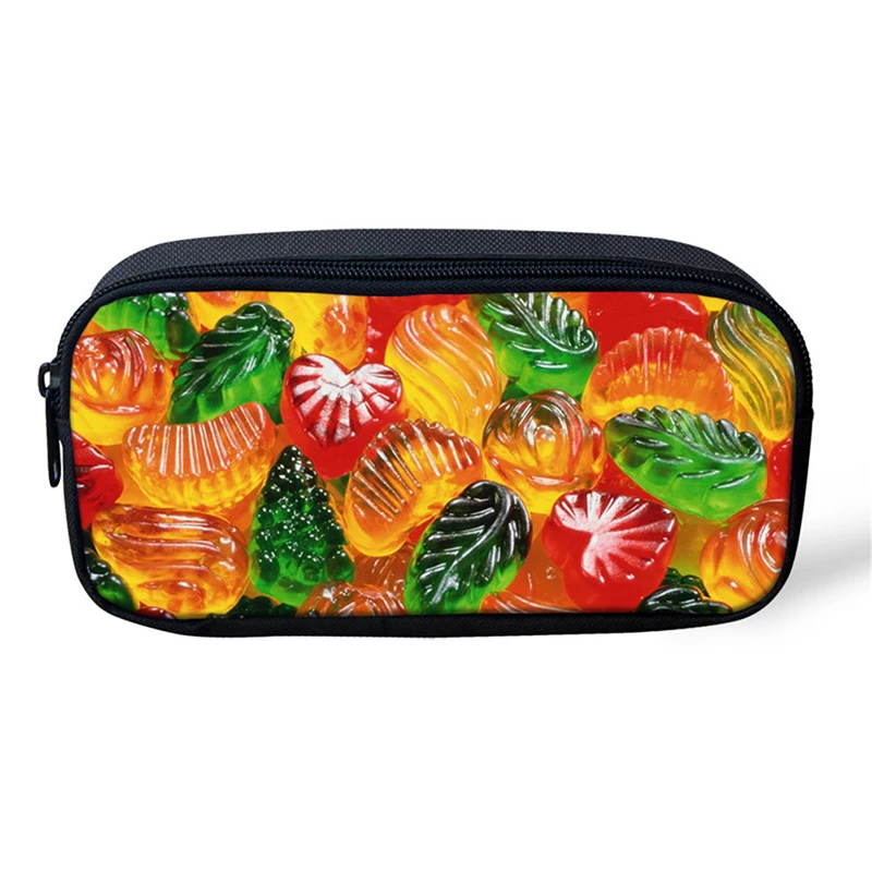 Милый школьный пенал кавайный кот конфеты мультфильм для девочек мальчиков