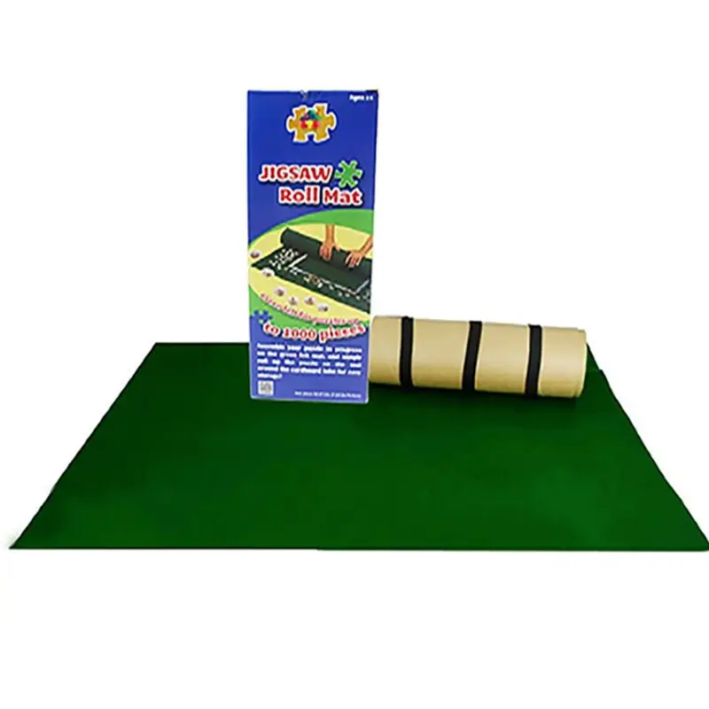 

Puzzle Mat Roll Up for Jigsaw Puzzles Upto 1000 Pcs Jigsaw Puzzles Roll Up Mat 634F