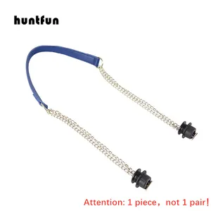 Huntfun Новинка 1 шт. Obag Серебряная длинная Двойная Цепочка OT Пряжка ручки для Obag EVA женская сумка через плечо