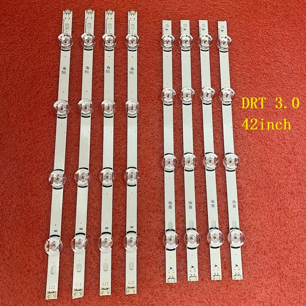 

10set=80pcs LED backlight strip For LG 42LB6200 42LF6200 42LB 42LF INNOTEK DRT3.0 DRT 3.0 42 inch 6916L-1709A 1710A 1956A 1957A