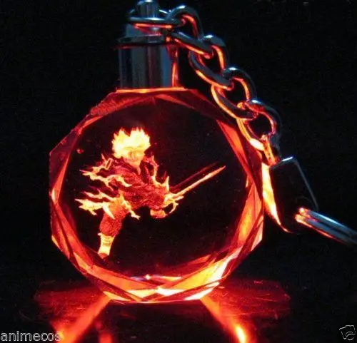 Dragon Ball Dragonball Z Сон Супер Saiyajin Гоку с украшением в виде кристаллов светодиодный
