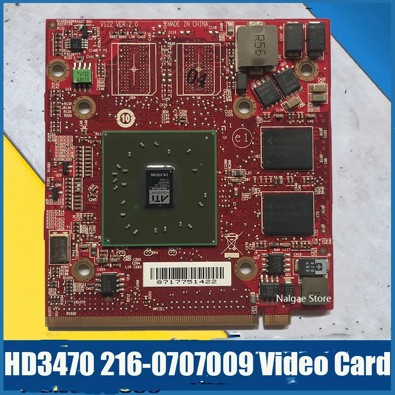 

For ACER 4520 4720 5920 5520 7720 5930G VG.8PG06.005 Laptop graphics Card ATI Mobility Radeon HD3470 HD 3470 256M VGA Video Card