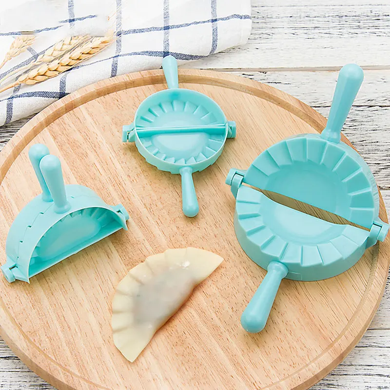 1Pc Dumpling Maker Device Dumpling Molds Plastic Dough Press Easy DIY Dumpling Jiaozi Maker Mould Cooking Kitchen Appliances