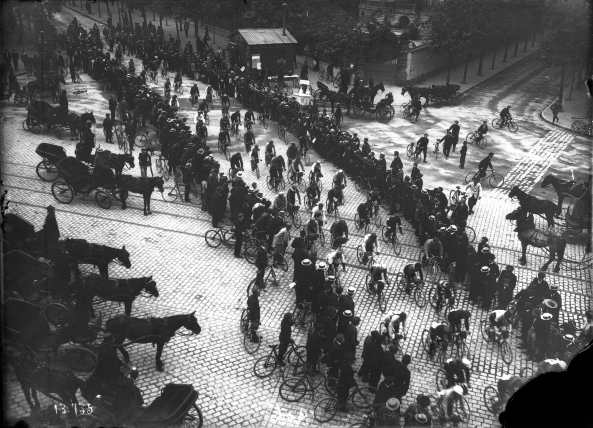 Классические настенные наклейки Peloton в 1906 году для езды на велосипеде игр