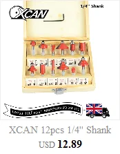 XCAN 1 шт. Концевая фреза 8 мм хвостовик угловой rouding для вырезания гребней и пазов 16/19/22/25 мм круглые фрезы дерева Обрезной нож радиус древесины фрезы