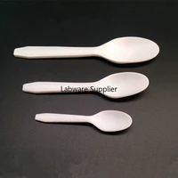1pcslot laboratory ptfe spoon drug or sample spoon weighing spoon medicinal ladle single head 3510ml