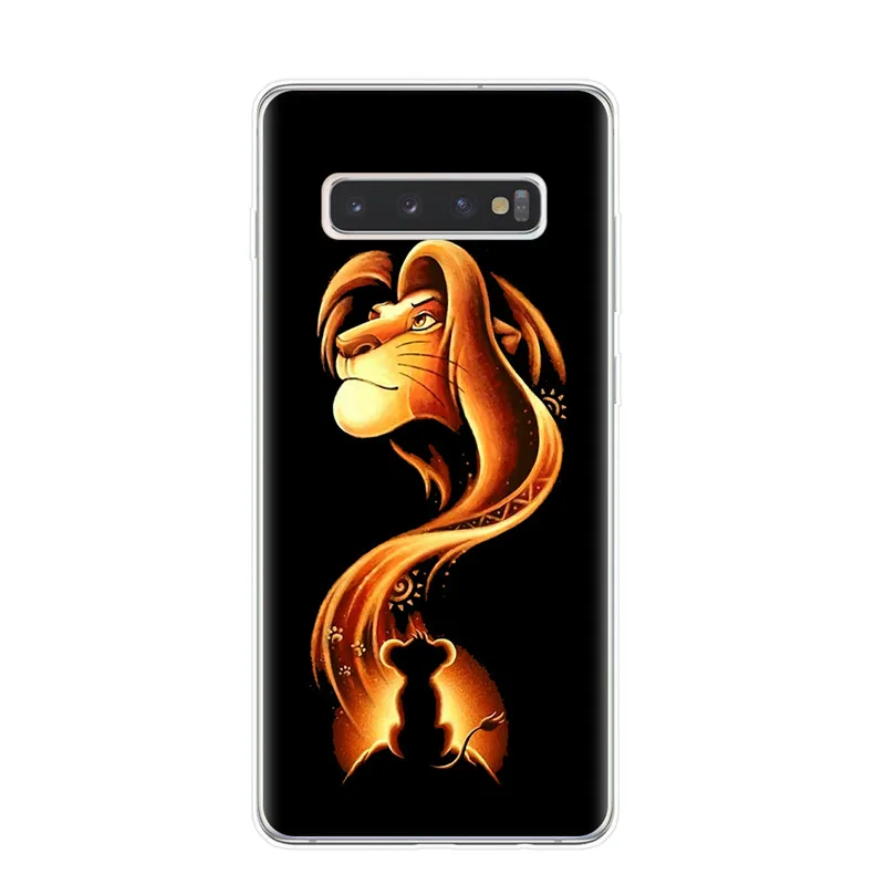 T3577 Роскошный чехол для телефона Lion King nala simba timon для samsung Galaxy S10 S9 S8 Plus S6 S7 Edge S10E Lite 5G Мягкий ТПУ чехол Капа Etui - Цвет: T3577