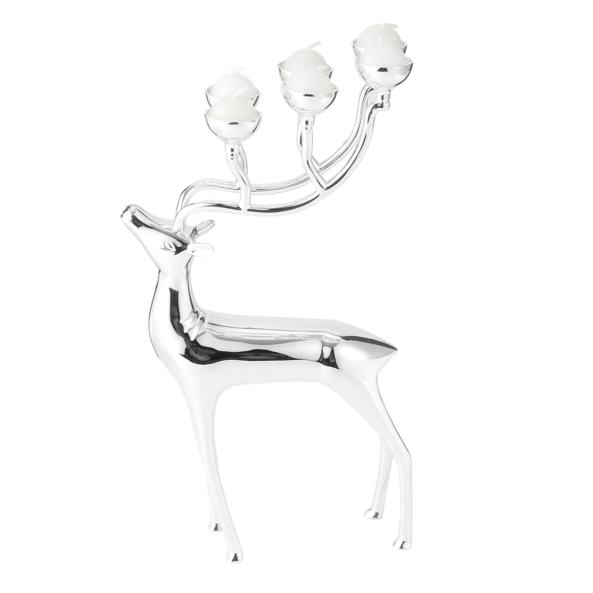 

Держатели для свечей lok milu олень рождественские вечерние украшения для дома металлические канделябры свадебное украшение подсвечник BB50ZT