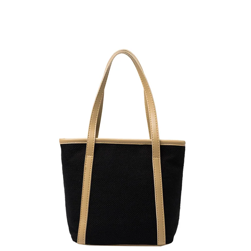

Women's new Korean version of simple handbag bag shoulder women's large capacity fashion texture shopping bag tote bag