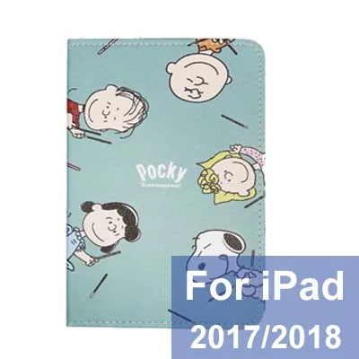 Чехол для планшета для iPad mini 5 Capa Para прекрасный мультфильм PU кожаный смарт-чехол для iPad 9,7 Air 1/2 Mini 4 авто сна - Цвет: For ipad 9.7 2018
