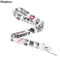 blinghero funny tv show print phone holder lanyard for keys cool phone holder neck straps with id badge holders bh0213
