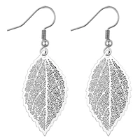 boniskiss 2020 vintage simple dangle leaf drop earrings for women long statement earrings jewelry gift accessories pendientes