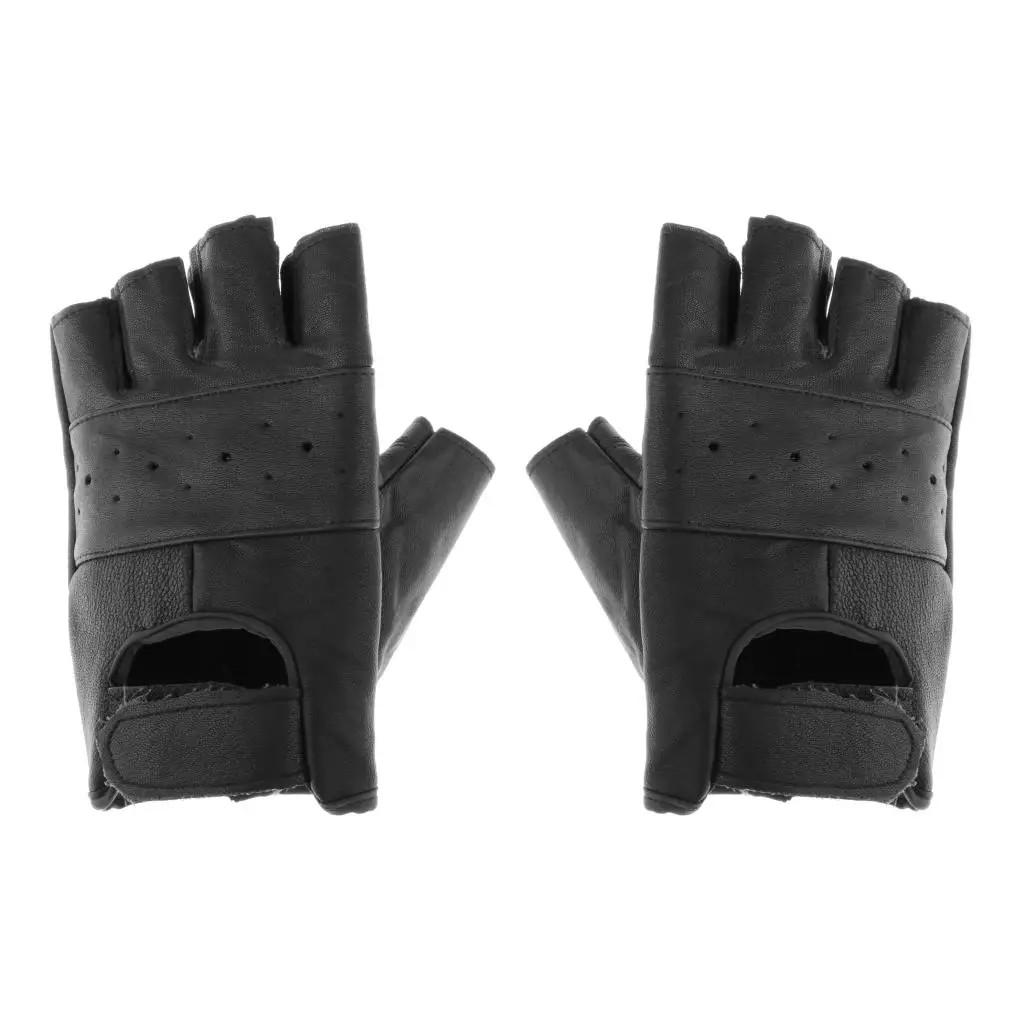 

Motorcycle Gloves Men Fingerless Driving Gloves Half Finger Gloves