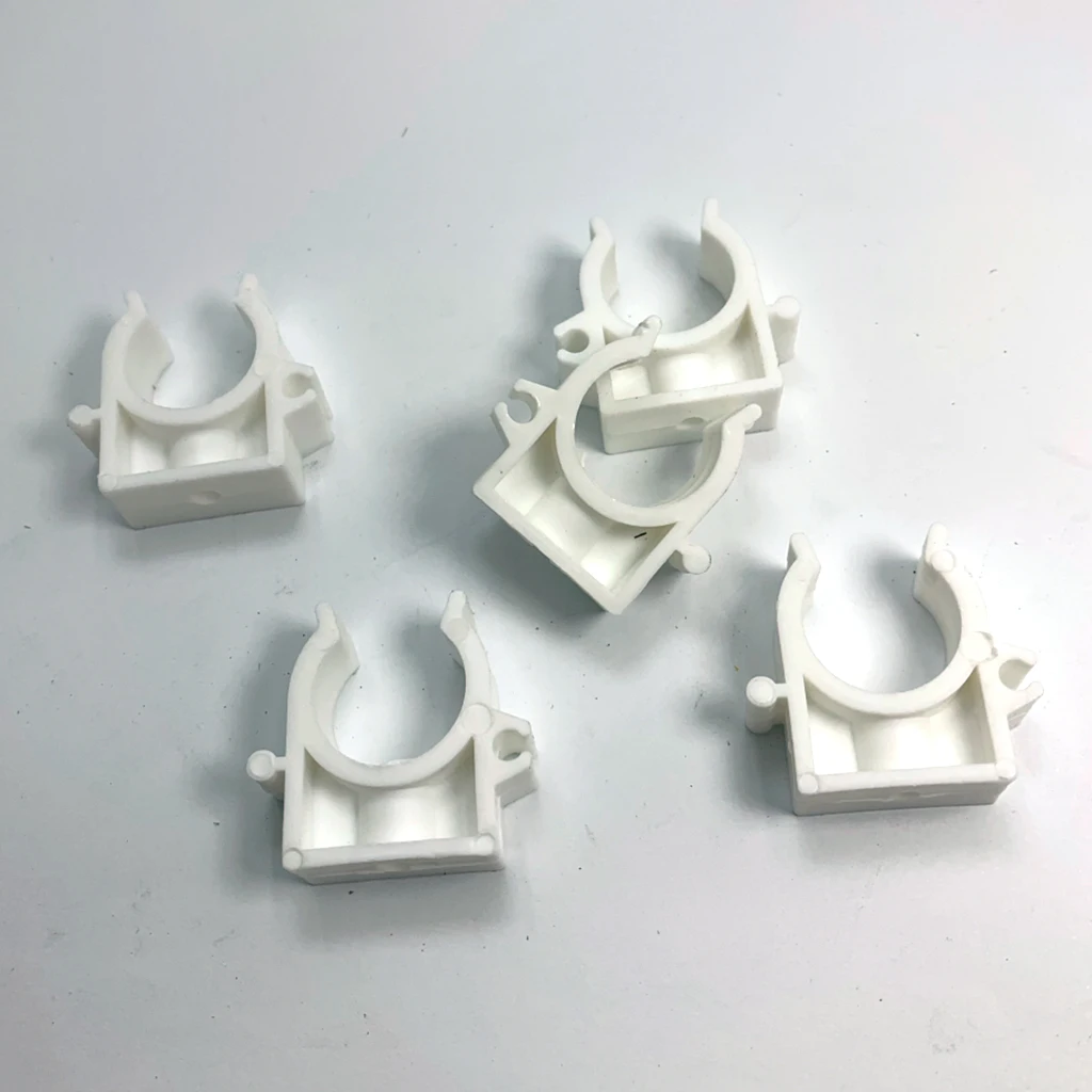 

5pcs PPR Polypropylene 20mm 25mm 32mm U-shaped U Pipe Hose Fixing Clip