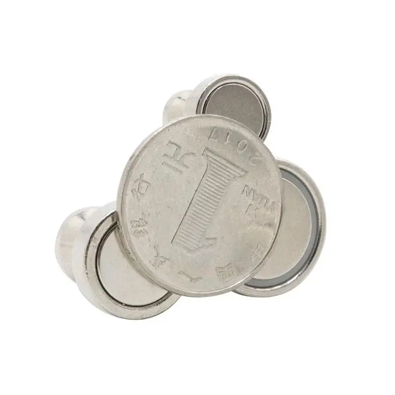 

Magnetic Coat Hooks Knobs Neodymium Storage Holder Storage Hook Shelf Pin Hanger J7L6