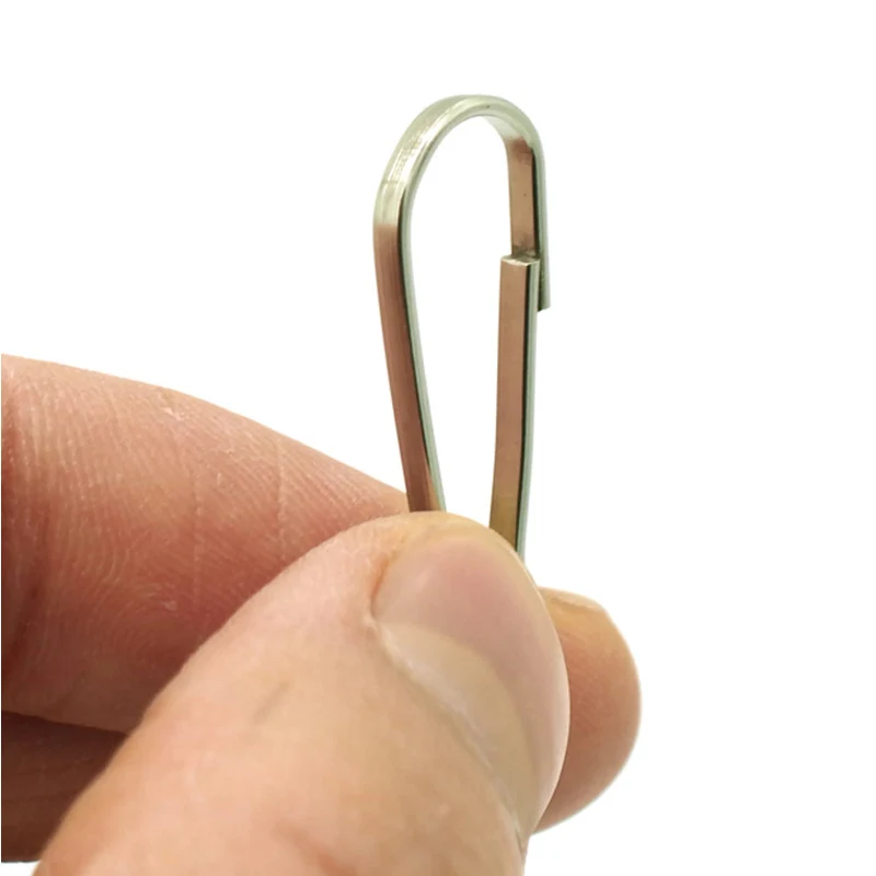 Металлическая защелка шнурка 100 шт. застежка в форме тыквы брелок для кемпинга