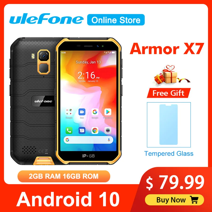 Смартфон Ulefone Armor X7 2+16ГБ|Смартфоны| |