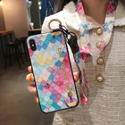 Чехол для телефона, стильный с ремешком на запястье для iphone 111213 pro max12miniSE78 plusXXs maxXR