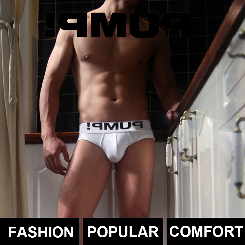 

U Convex Cotton Sexy Underwear Men Jockstrap Comfortable Briefs Men Bikini Gay Man's underwear Male Cueca