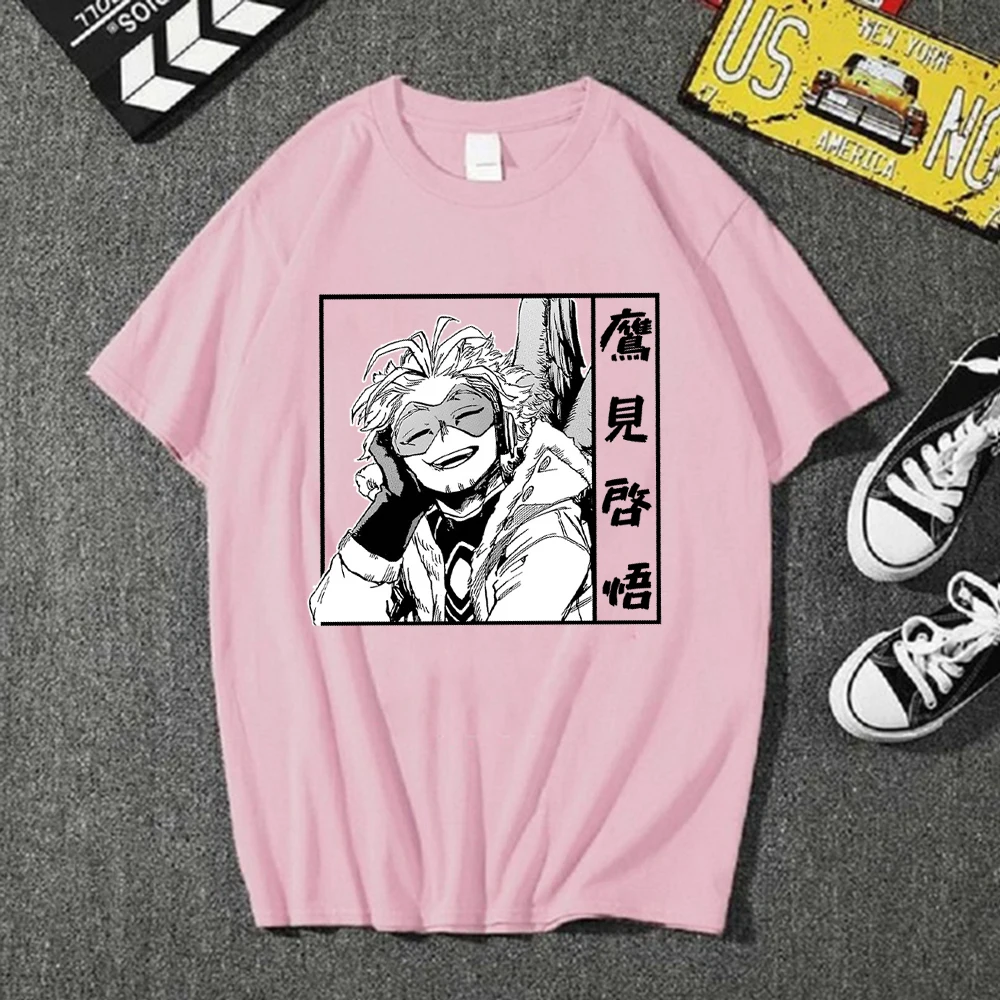 Футболка мужская оверсайз с принтом героев аниме Моя геройская Академия