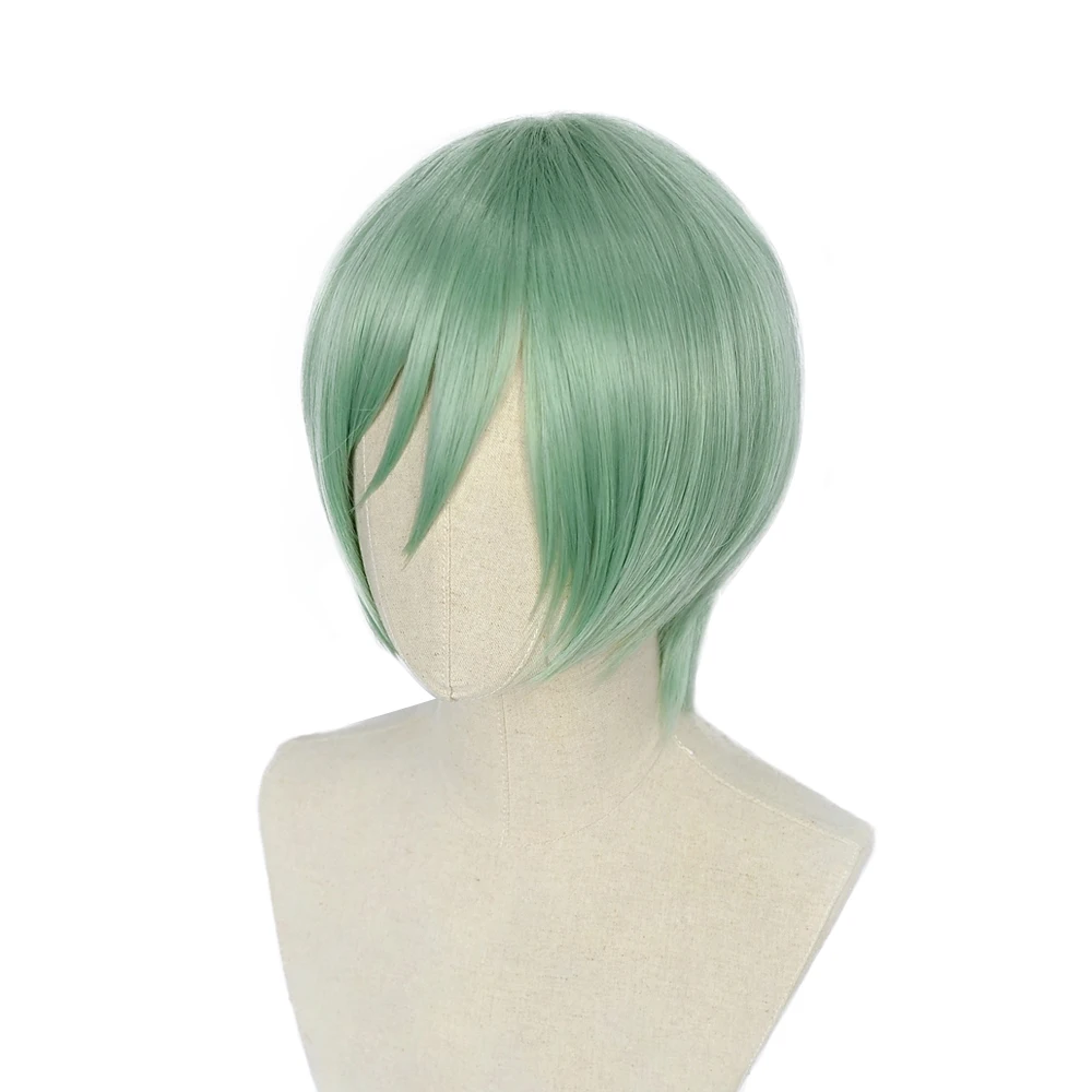 Короткие светильник ые термостойкие волосы из синтетического волокна для