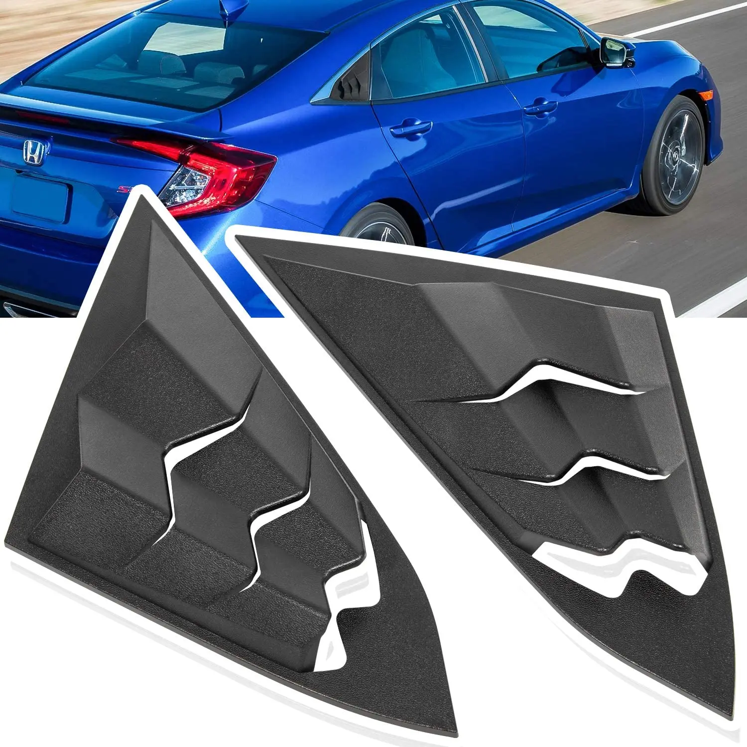 2 шт. накладки на лобовое стекло для Honda Civic Sedan 2016 2020|Стеклоподъемники и запчасти| |