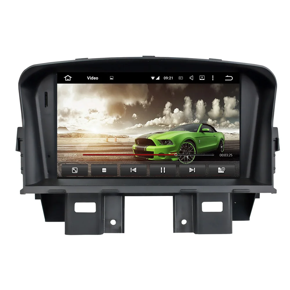 7 &quot2 Din Android 9 0 автомобильное радио для Chevrolet CRUZE 2008 2011 Автомобильный