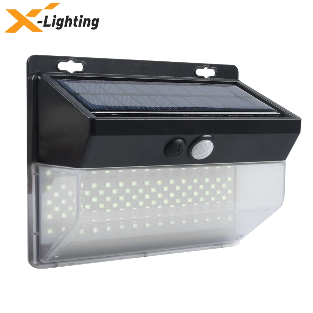 

206 LEDs Solar Lights Outdoor Motion Sensor, New Upgrade Solar Security Wireless Wall Light IP65 Waterproof with 3 Optional Mode