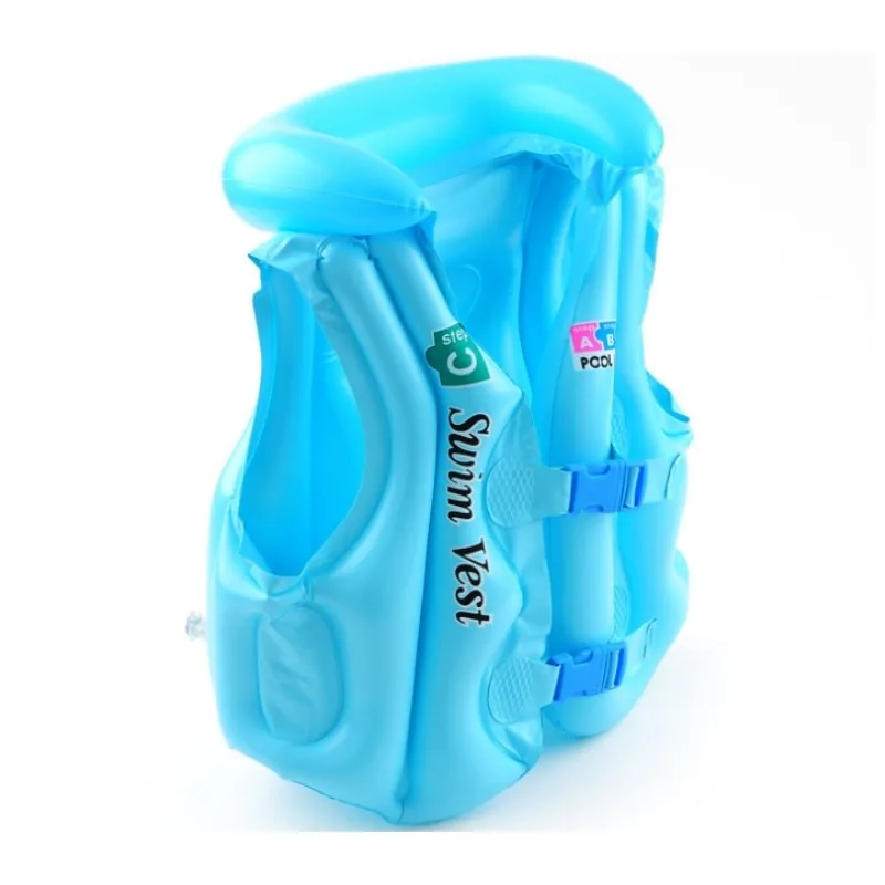 

Adjustable Children Life Vest Kids Babies Inflatable Pool Float Life Vest Child Swimming Drifting Safety Vests PVC Life Buoy