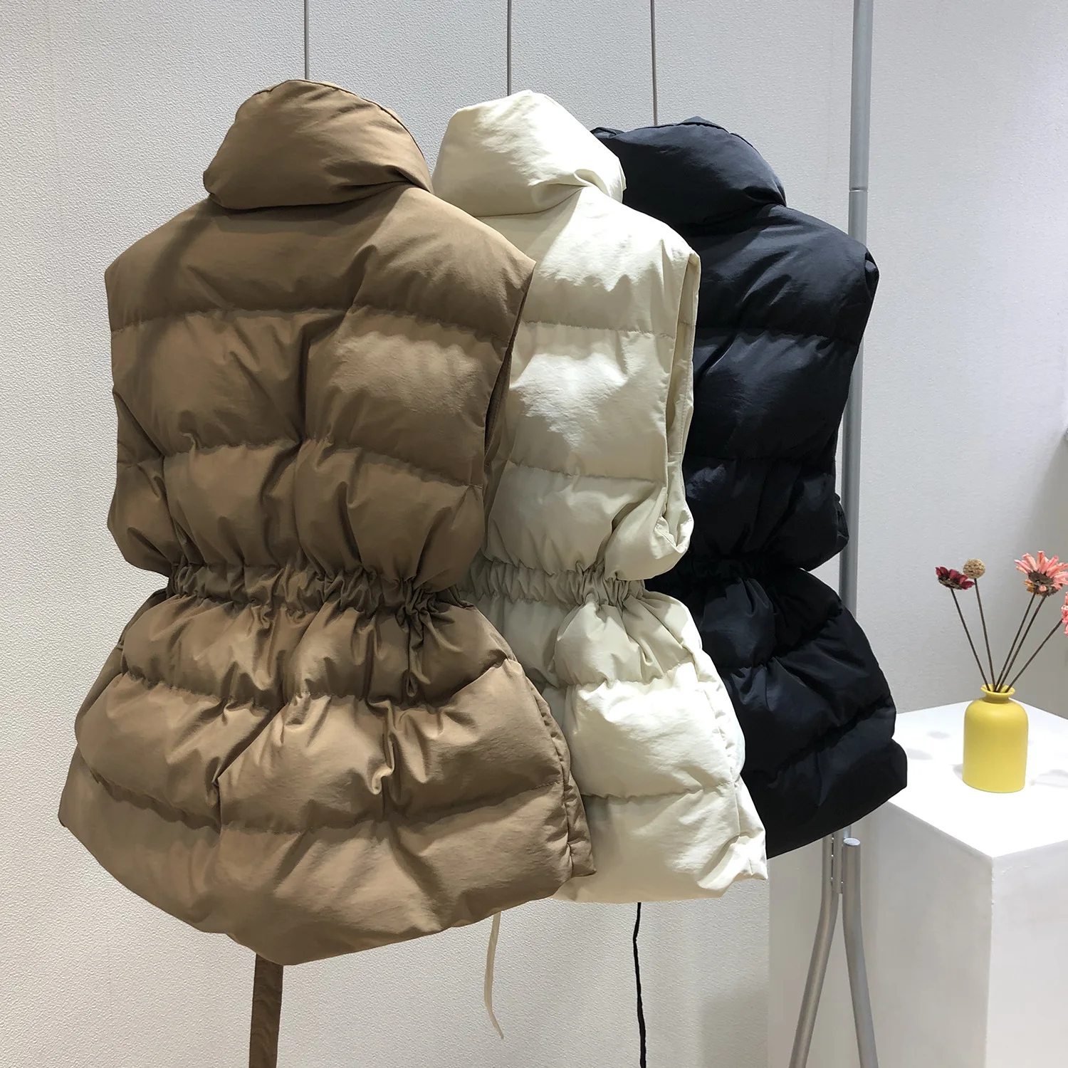 Ветрозащитный хлопковый жилет 2021 женские топы теплый плотный Женская