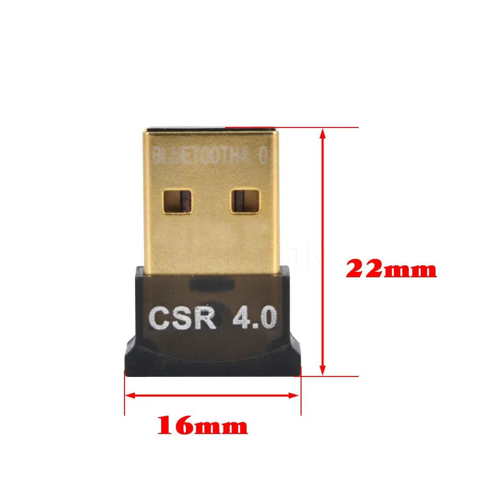 Мини USB беспроводной Bluetooth приемник компьютерный адаптер V4.0 двойного режима для