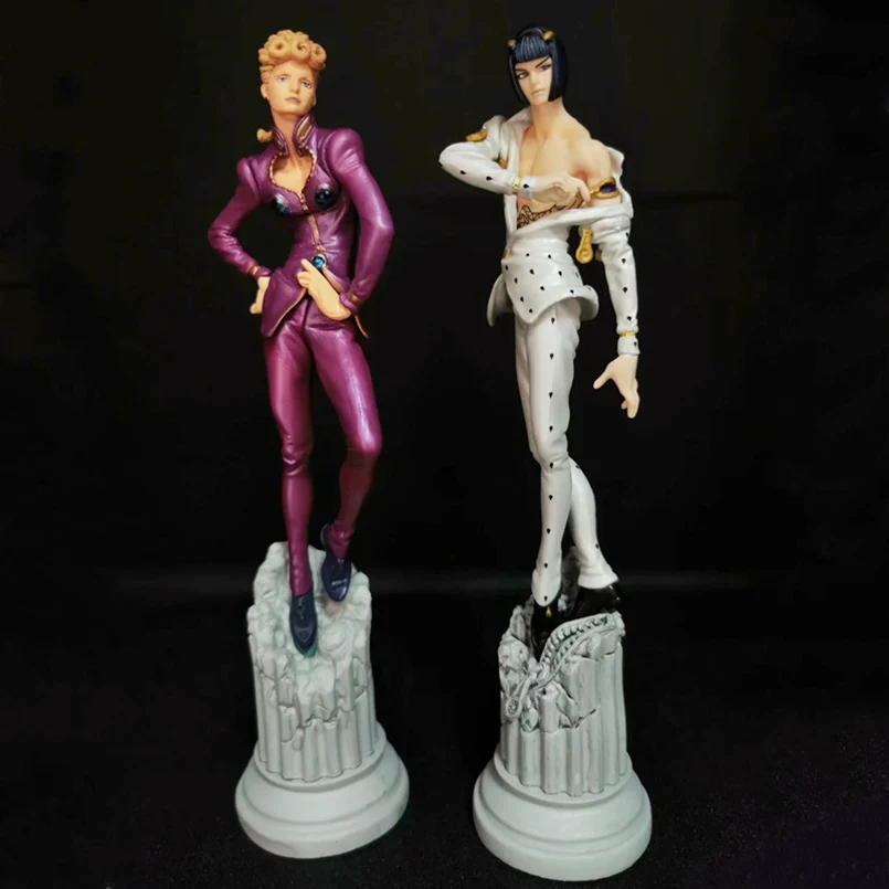 

14cm Anime JoJos Bizarre Adventure Figure Bruno Bucciarati PVC Action Figure Collectible model toys kid gift