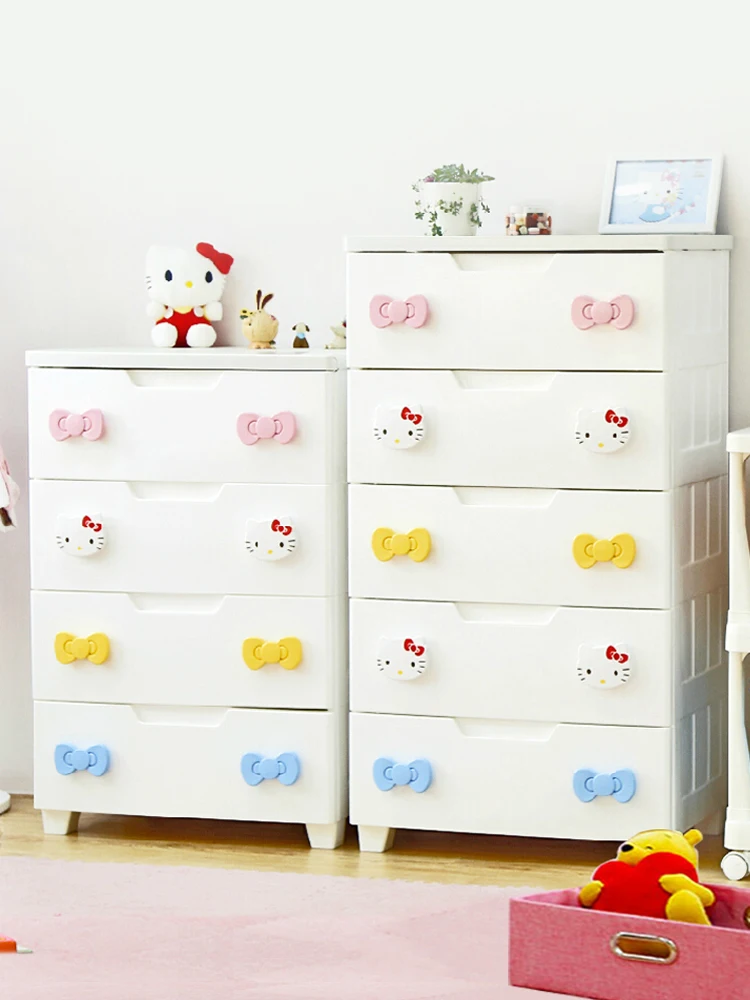 Hellokitty Clothes Drawer Receiver Children Babies Wardrobes Alice |