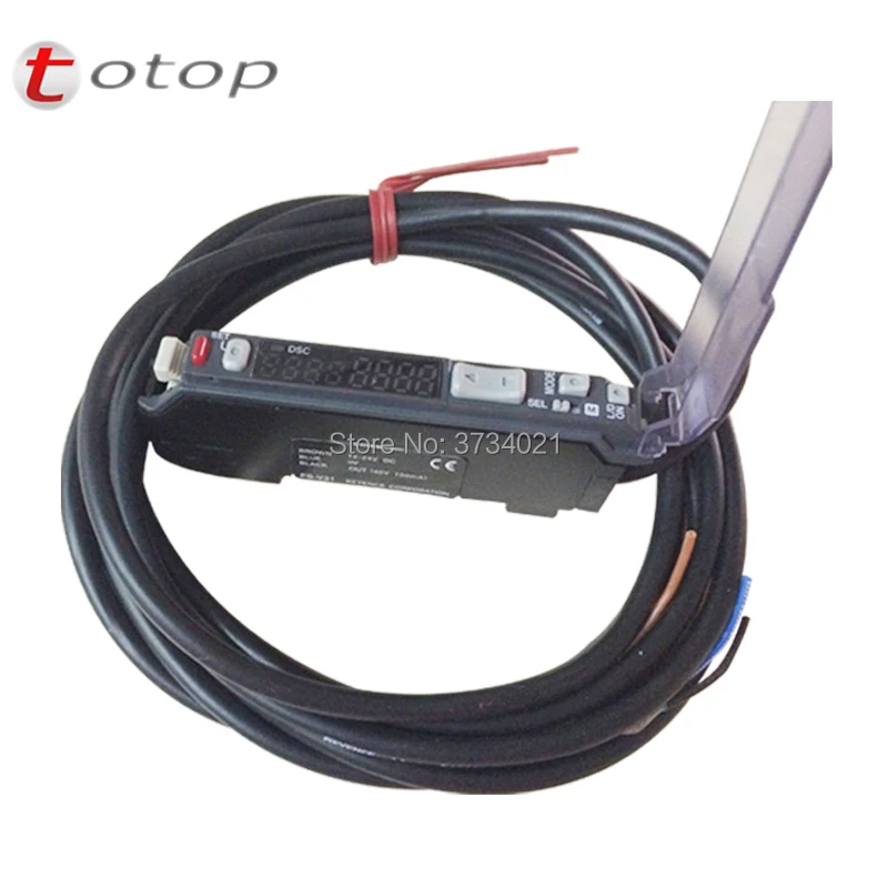 Keyence FS-V31 цифровой волоконно-оптический датчик выход тип NPN 12-24VDC